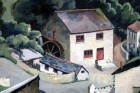 Cornish Watermill by Walter Steggles 1938